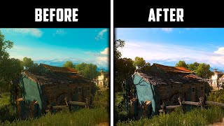 Fix Toussaints Lighting In The Witcher 3 With This Simple Mod  Filterless Toussaint Mod Showcase [upl. by Admama]