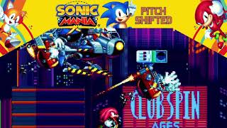 Hard Boiled Heavies Boss Pitch Shifted  Sonic Mania [upl. by Skipper]