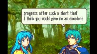 Fire Emblem The Sacred Stones  Eirika amp Ephraim Support [upl. by Currier]