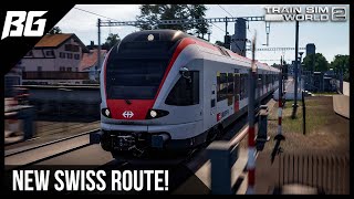 Hello Switzerland  Train Sim World 2  Luzern  Sursee SBahn Route [upl. by Aicnelav]