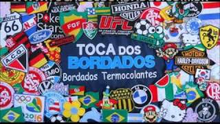 APRENDA COMO CUSTOMIZAR CAMISETAS COM BORDADO TERMOCOLANTE  PATCH BORDADO [upl. by Anahs]