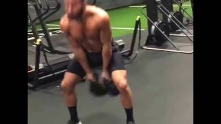 Kettlebell Work Using New Onnit Iron Man Kettlebells [upl. by Ruffina]