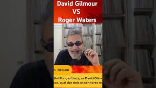 David Gilmour VS Roger Waters registadeu dueto rogerwaters davidgilmour pinkfloyd rock shorts [upl. by Resee58]