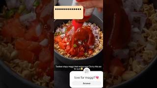 Crispy Maggi bhel🤤🤤food foodieforyou youtubeshorts viralvideo trending [upl. by Floeter]