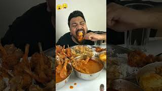 CHICKEN LOLLIPOP ke uppar ANDA KA GoLA😱🤤🔥shorts eating foodie [upl. by Ardeahp]