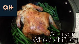 The Most Amazing Air Fryer Whole Chicken AUKEYHOMEBreakfast amp Lunch airfryer MUST WATCH [upl. by Anahsak]