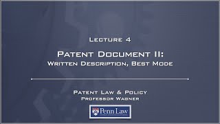 Lecture 04  Patent Document 2 [upl. by Nadda]