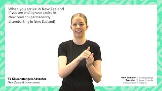 Cruise Traveller factsheet  New Zealand Sign Language [upl. by Luz]