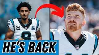 BREAKING Bryce Young Returns To Starting Lineup for Carolina Panthers [upl. by Siegler]