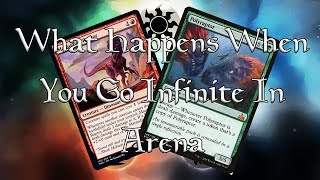 Lets See What Happens When You Go True Infinite In Arena  Marauding Raptor  Polyraptor  MTG Arena [upl. by Brendis]