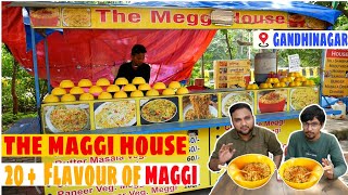 Serving 20 different types of Maggi  Best Maggi outlet in Gandhinagar [upl. by Acinomad]