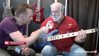 Musikmesse 13  Spector Basses ReBop5MM Demo [upl. by Esinert]