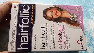 Wellwoman Hairfollic Tablet  Wellwoman Hairfollic Tablet uses side effects Benefit Review Hindi [upl. by Libyc]