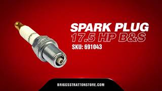 Briggs and Stratton 175 HP Spark Plug 691043 OEM [upl. by Ventre]