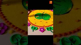 Dussehra Colorful Rangoli Design For Festival  Vijayadashami Special Rangoli  Diwali Festival [upl. by Dean]