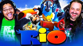 RIO 2011 MOVIE REACTION FIRST TIME WATCHING Jesse Eisenberg  Anne Hathaway  Movie Review [upl. by Whiffen]