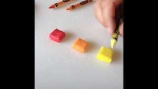 Using Crayola Crayons to Bring Starburst Candy to Life [upl. by Anglo]