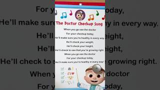 Cocomelon The Doctor Checkup Song interactivelearning kidsbooks earlyreaders cocomelon [upl. by Eilssel965]