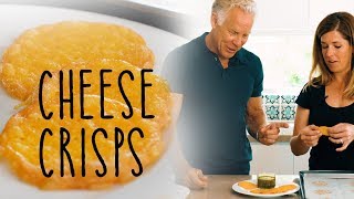 Keto Recipe  Cheese Crisps Quick and Easy Keto Snack [upl. by Acenes659]