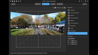 Image Composite Editor 2 0 adds auto completion stereographic projection [upl. by Acceber]