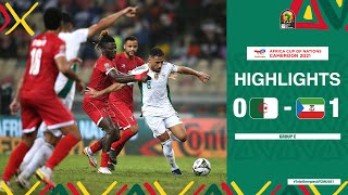 Algeria 🆚 Equatorial Guinea Highlights  TotalEnergiesAFCON2021  Group E [upl. by Dleifniw]