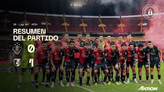 Resumen  Atlas FC 0  1 Gallos  Jornada 9  Apertura 2024 [upl. by Ahseinod]