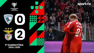 Resumo Pevidem 02 Benfica  Taça de Portugal  sport tv [upl. by Hilbert]