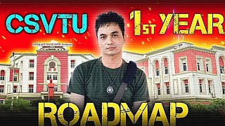 1st Year Roadmap of CSVTUCSEAIDS csvtuutdcgpetcg [upl. by Kcirdet]