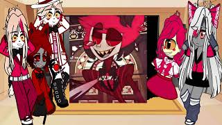 HAZBIN HOTEL reacts to ALASTOR  Gacha Reacts Pt2 [upl. by Ellinger]