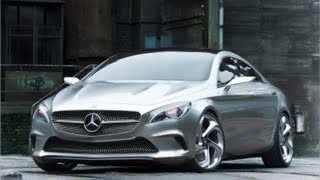 Mercedes Concept Style Coupé Seriennaher Ausblick auf den CLA [upl. by Alvord]