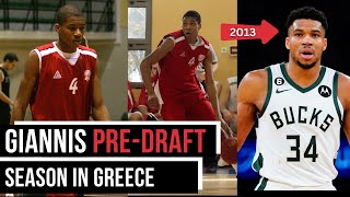 Giannis Antetokounmpo amp Thanasis Were A Problem Before the NBA Drafted to NBA from 2nd Div Europe [upl. by Tine21]