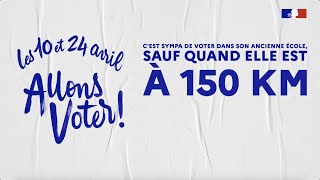 Vérifiez votre inscription sur les listes électorales  Les 10 et 24 avril allons voter [upl. by Rapsac]