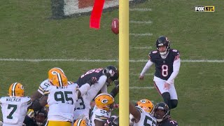 Blocked field goal for the win Packers special teams save game vs Bears [upl. by Whale374]