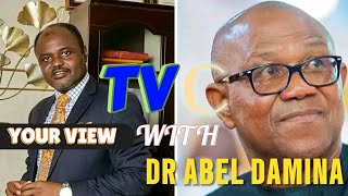 DR ABEL DAMINA VISIT TVC NEWS STATION [upl. by Raybin]