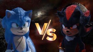 Sonic Movie Vs Shadow Project Shadow [upl. by Arnoldo338]