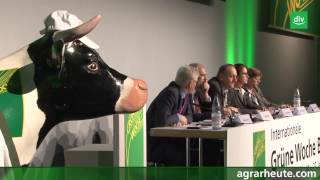 Grüne Woche 2013 Rukwied fordert nominal konstanten EUAgrarhaushalt [upl. by Conlen]