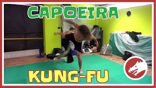 CAPOEIRA vs KUNG FU [upl. by Esidnac]