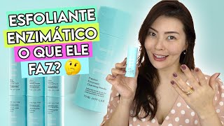 CONTROLE SEUS CRAVOS COM UM ESFOLIANTE ENZIMÁTICO ✨FRESHEN ENZYMATIC CLEANSING POWDER✨ [upl. by Lua]