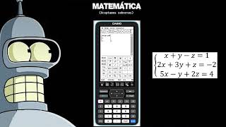 Sistema de ecuaciones 3x3 con una Casio Classpad II [upl. by Kei589]