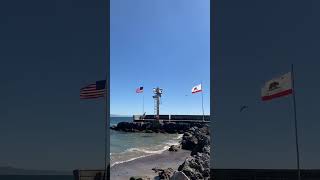 Santa Barbara Harbor Breakwater Sandspit Monday November 4 2024 ☀️ [upl. by Didi]