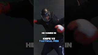 TACTICAL PEN VS KNIFE ATTACK WITH NICK DROSSOS [upl. by Dagmar870]