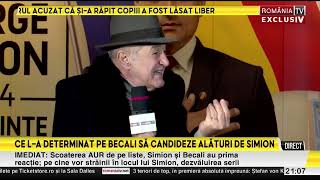 ROMANIA TE VEDE cu Ioan Korpos 19102024 Interviu exclusiv cu Becali și Simion [upl. by Adnovad]