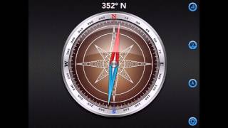 gyro compass  how to switch between magnetic and geographic north [upl. by Adriane]