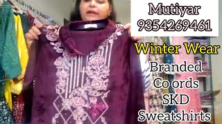 Winter Collection Karachi suits velvet suits  coord set sweatshirts Wholesale and Retail [upl. by Anitneuq]