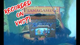 Sorcery Contested Realm TCG Arthurian Legends box opening recorded on vhs [upl. by Willms663]