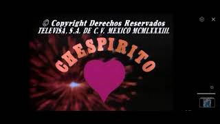 CHESPIRITO intro 1983 [upl. by Ahsiken]