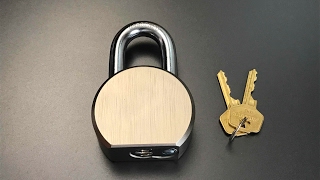 398 Paclock 900 Round Body Padlock Picked and Gutted [upl. by Ajet778]