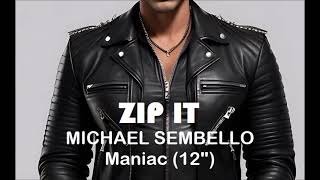 Zip It Michael Sembello  Maniac 12quot Instrumental Karaoke [upl. by Seyler]