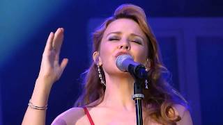 Kylie Minogue  Flower Live at Hyde Park BBC Proms in the Park 08 London 2012 [upl. by Gnas483]