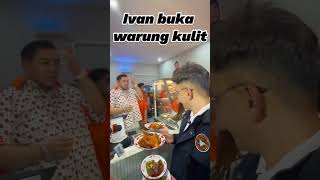 Ivan Gunawan buka warung artis raffiahmad nagitaslavina sarwendah rubenonsu ivangunawan fuji [upl. by Goldi]